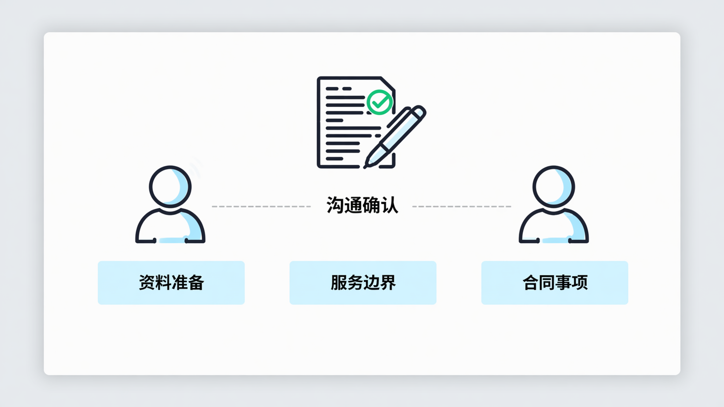 京牌租赁合同沟通双方确认事项图