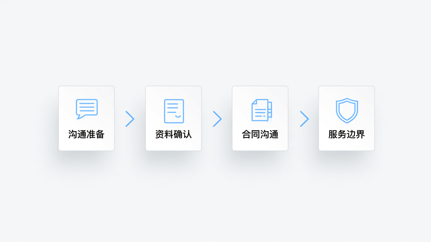 京牌租赁服务流程节点示意图